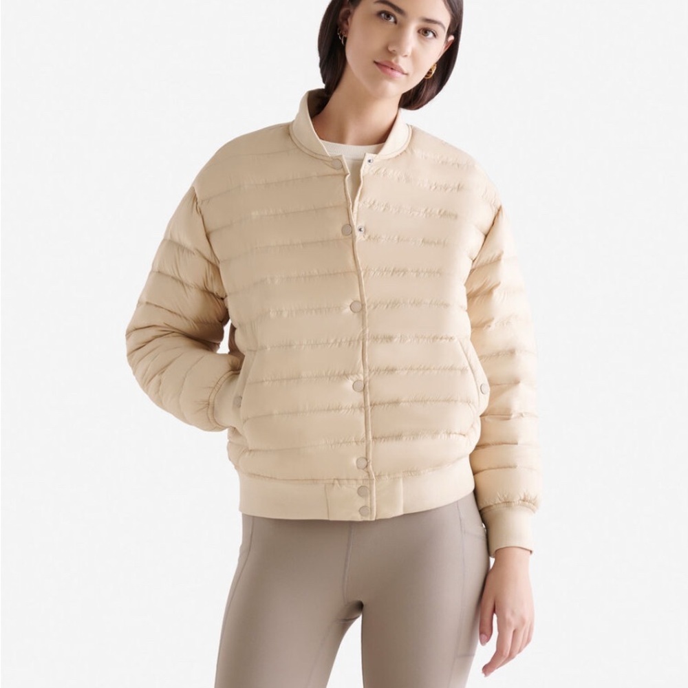 Roots Women's Down Flight Jacket - True Khaki